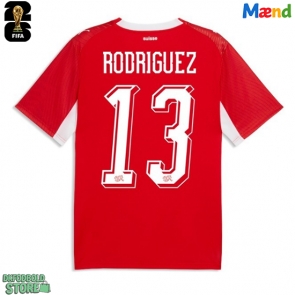 Schweiz Ricardo Rodriguez #13 Replika Hjemmebanetrøje VM 2026 Kortærmet